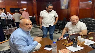  الكشف الطبي على المتقدمين لانتخابات الشيوخ في مستشفى الفيوم- صور 