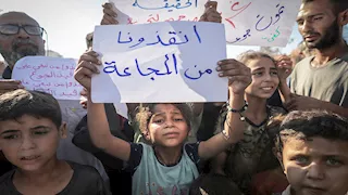  برنامج الأغذية العالمي: ثلث سكان غزة اضطروا للبقاء دون طعام لعدة أيام