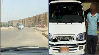 لاختصار الطريق | ميكروباص يسير عكس الاتجاه بالشرقية.. والداخلية تتخذ الإجراءات