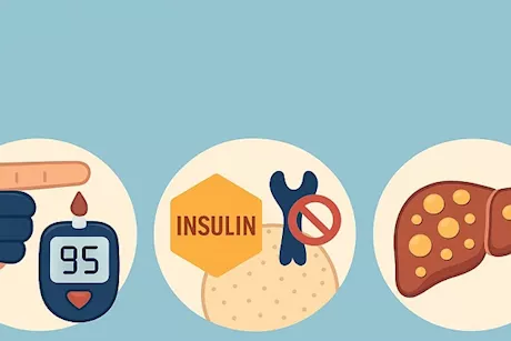 6 عادات لعلاج السكري ومقاومة الإنسولين ودهون الكبد