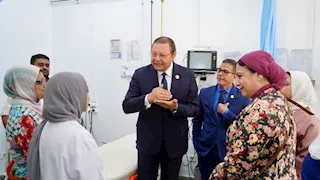 قبل اعتماد "جهار".. رئيس "الرقابة الصحية" يتفقد مستشفيي رأس الحكمة والضبعة