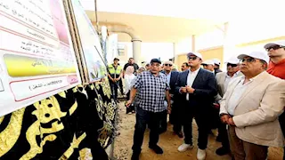 وزير الإسكان يوجه بسرعة الانتهاء من التشغيل التجريبي لتوسعات محطة مياه بلقاس