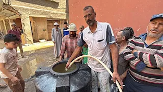 أزمة مياه دكرنس.. شهران من العطش يدفع الأهالي للترع والشركة تلجأ لحل مؤقت -صور