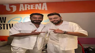 مدين مع تامر حسني بكواليس حفل "العلمين" بعد نجاح "حفلة تخرج من حياتي"