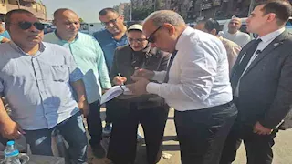 "نجحنا في الاختبار".. وزير الكهرباء في موقع إصلاح عطل الجيزة- صور