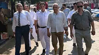 أحدث صور لأعمال تطوير عمارة تيرينج وعدد من شوارع العتبة