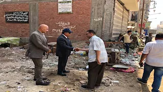 محافظ الدقهلية يأمر بإخلاء شارع الجلاء من الباعة الجائلين 