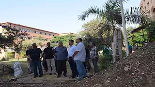 رئيس جامعة بنها يزرع 1000 شتلة زيتون بكلية الزراعة بمشتهر