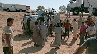 بعد حادث المنيا.. التصريح بدفن جثمان مدير أمن الوادي الجديد (صور)