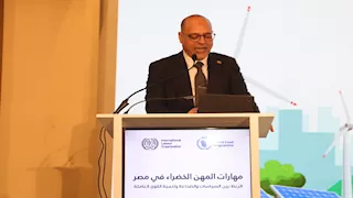 وزير العمل: نُطوّر التدريب المهني في مصر لخدمة وظائف الطاقة المتجددة والزراعة المستدامة