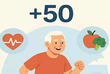 بعد سن الخمسين- 5 نصائح للحفاظ علىى صحتك