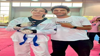 فيروز حسام تحصد المركز الأول في تجارب منتخب ناشئي التايكوندو