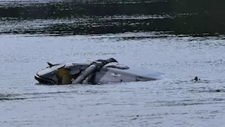 سقوط طائرة هليكوبتر في نهر في ولاية سكسونيا الألمانية