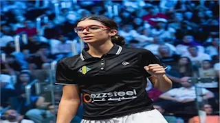 أمينة عرفي تتأهل إلى نهائي بطولة مصر الدولية للإسكواش