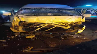 بالأسماء.. 19 مصابًا في تصادم ميكروباصين على صحراوي البحيرة 