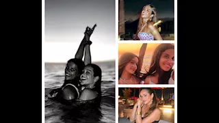 10 صور-  نور إيهاب تتألق على البحر والجمهور يغازلها