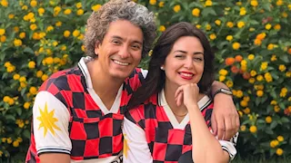 بالصور.. هبة مجدي تحتفل بعيد ميلادها مع زوجها 