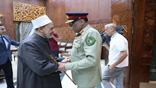شيخ الأزهر لرئيس الأركان الباكستاني: حان الوقت للاتحاد حول القضية الفلسطينية