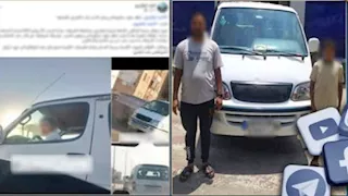 ضبط طفل قاد سيارة ميكروباص بالشرقية 