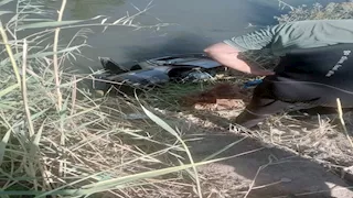 مصرع شخصين وإصابة آخرين في انقلاب سيارة بترعة في سوهاج (صور)