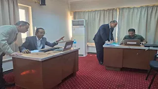 محكمة جنوب أسيوط تستقبل أوراق المرشحين لانتخابات الشيوخ (صور وفيديو)