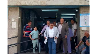 محافظ الدقهلية يتفقد عيادة التأمين الصحي بجديلة