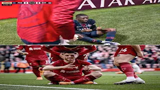 لاعبون يحتفلون على طريقة ديوجو جوتا (صور)