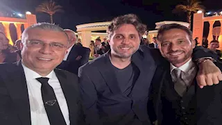 بالصور- محمد إمام ويوسف الشريف وعمرو الليثي.. النجوم في زفاف حفيد عادل إمام