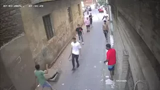 دفاع "طالب الجيزة" يطالب بعرض موكله على الطب الشرعي.. والضحية: صباعي طار قدام عيني | صور