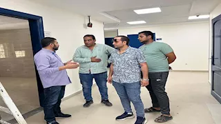 تجهيز مركز طب أسرة الزهراء بطور سيناء استعدادًا لبدء التشغيل (صور)