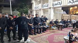 25 صورة من عزاء المطرب الشعبي أحمد عامر