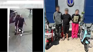 القبض على عاطلين سرقا "إسكوتر" من سيدة بالجمرك