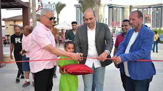 افتتاح أول معرض للنحت "آرت سبيس" على الممشى السياحي بالعلمين الجديدة