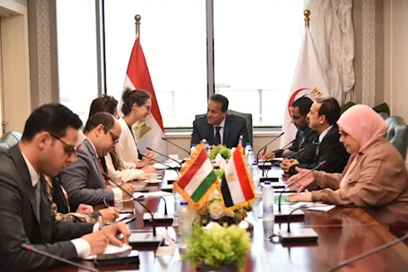 مباحثات بين وزير الصحة وسفيرة المجر لتطوير التعاون الصحي