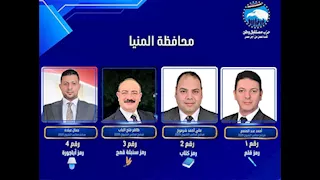 مرشحو التحالف الوطني يحسمون مقاعد الفردي للشيوخ بالمنيا