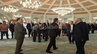 بحضور مدبولي.. مشاهد جديدة من مراسم تشييع جثمان د. علي المصيلحي 