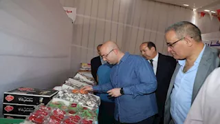 بالصور- افتتاح معرض "أهلا مدارس" لتوفير المستلزمات بأسعار مخفضة في بني سويف 