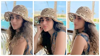 جلسة تصوير على البحر..آيتن عامر تخطف الأنظار في مراسي والجمهور يعلق 