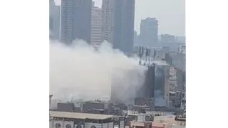   حريق هائل بمخزن مواسير بلاستيكية في بولاق أبو العلا.. والحماية المدنية تحاول السيطرة | فيديو وصور