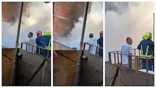 الحماية المدنية تكافح حريق مخزن ببولاق أبو العلا وإخلاء العقارات المجاورة (فيديو وصور)