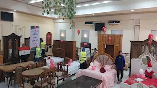  تضامن الشرقية: توزيع أثاث منزلي على 594 أسرة بـ 13 قرية