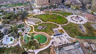 9 صور من داخل حديقة الأزبكية التراثية بعد تطويرها