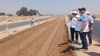 تسهيلًا لحركة المرور.. تطوير شامل لطريق "الخانكة - السلام" (صور)