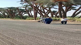 إغلاق طريق مصر–أسوان الزراعي الغربي لتنفيذ أعمال القطار الكهربائي السريع