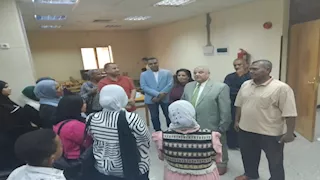 بالصور- إجراء المقابلات الشخصية واختبارات القبول بمدرسة التكنولوجيا التطبيقية بالأقصر