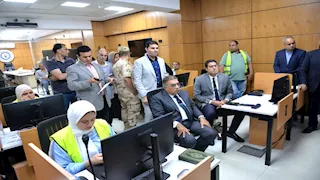 بالصور- محافظ الدقهلية يتابع الترتيبات النهائية لأعمال إنشاء سوق طلخا