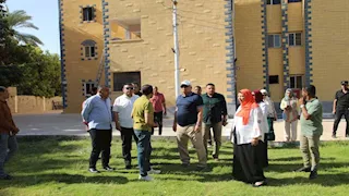 بالصور- الوادي الجديد تنفذ مشروع توسعة بيوت الطلاب بالخارجة