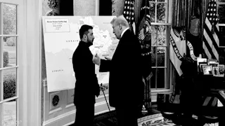 هل حاول ترامب الضغط على زيلينسكي بعرض "خريطة الصراع"؟