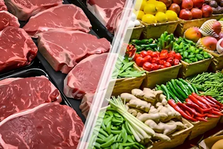 غنية بالبروتين- فواكه وخضراوات بديلة للحوم