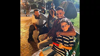 أحمد فهمي ينشر صورًا جديدة من كواليس فيلم "ابن النادي"